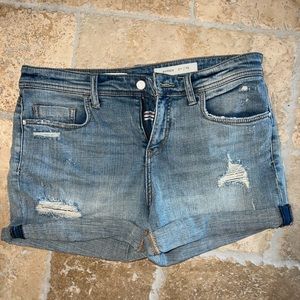 anthropology pilcro jean shorts